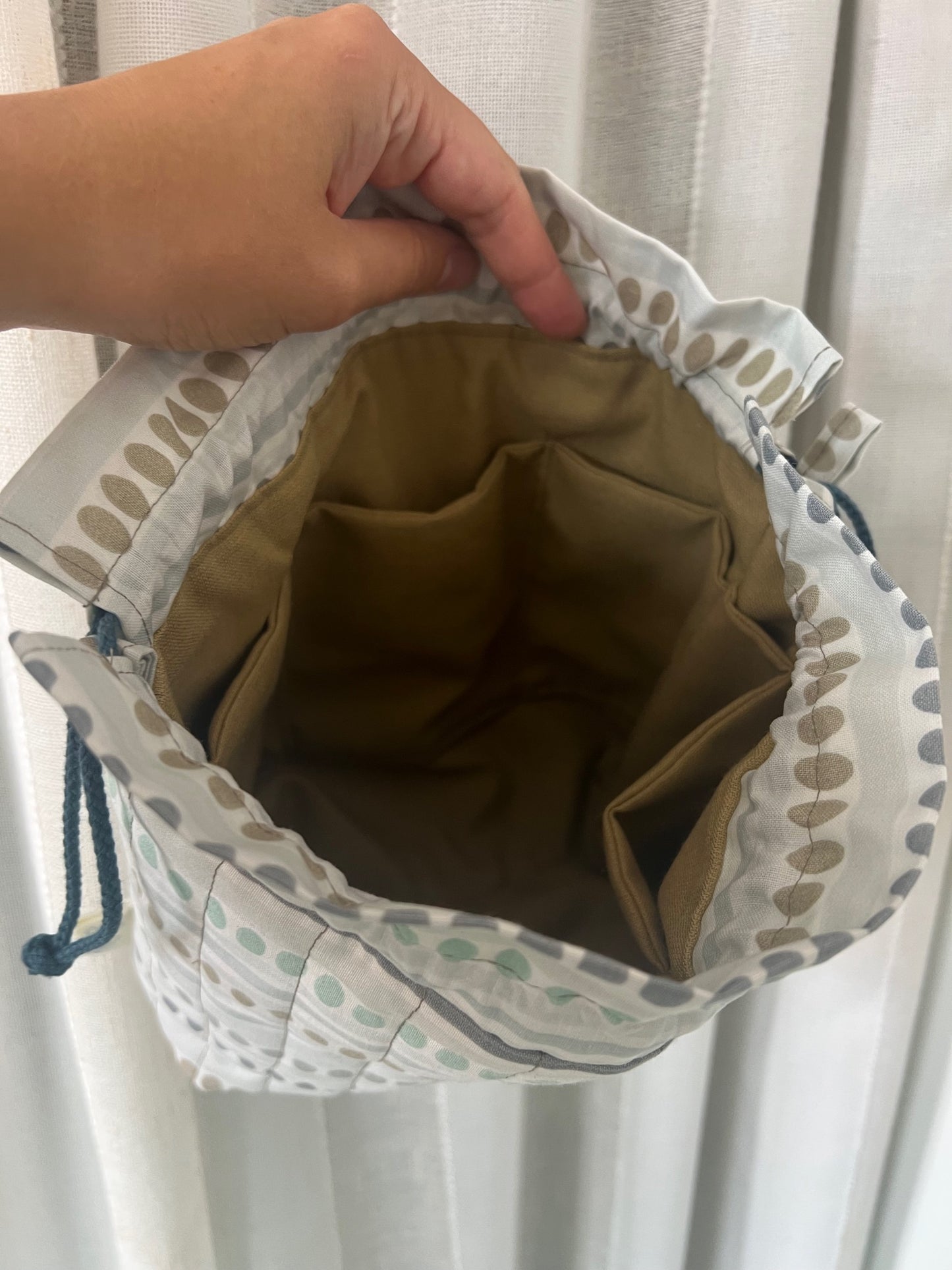 Lykke Project bag, Prikbladet St. John's wort, small, ready-made