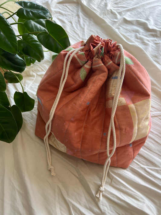 Lykke Project bag, Saffron Geometria, large, ready-made